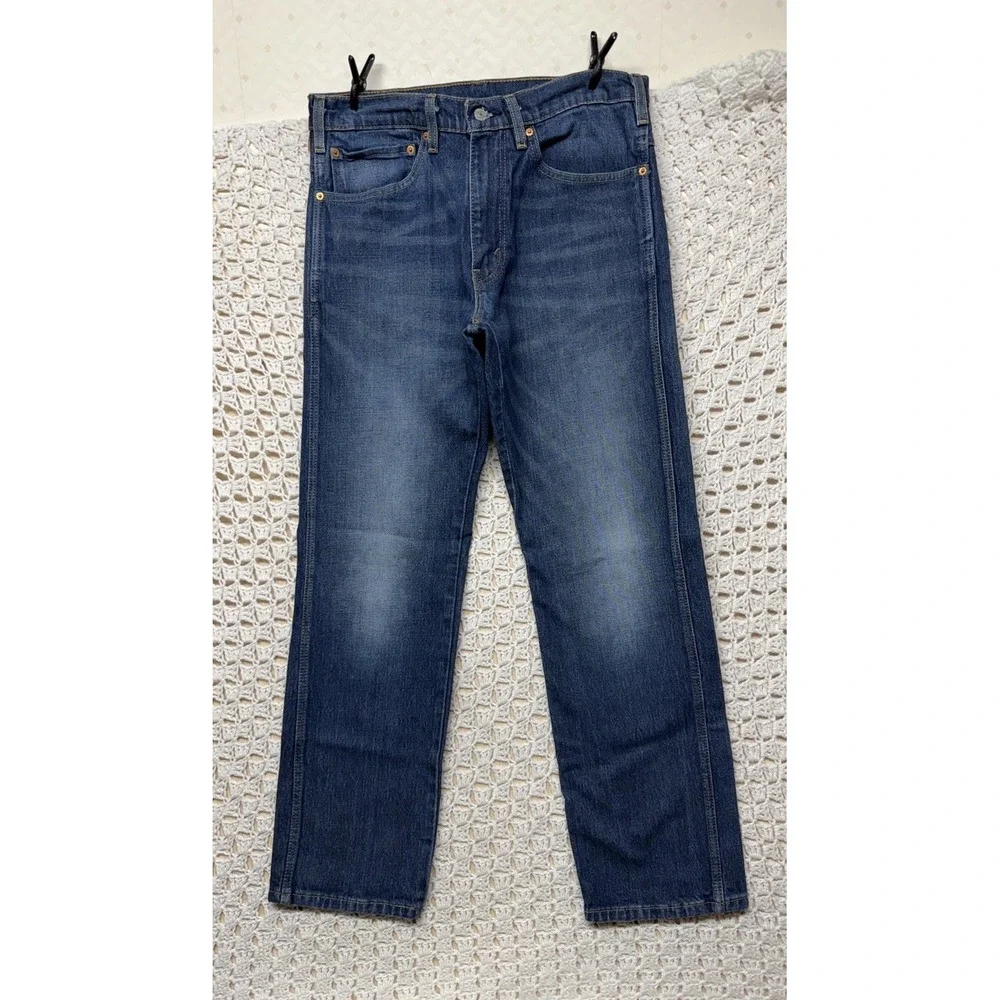 Levis Jeans‎ Mens Size 34x32 Blue Denim Straight Leg Strong